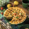 image:imageVicrays Ceramic Pie Pan  9 Inch Round Fluted and Deep Pie Dish for Tart Pizza Quiche Pot Pies Cake  Reactive Glaze GreenGreen