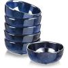 image:imagevicrays Ceramic Cereal Bowls  26 Ounce Porcelain Soup Salad Rice Dessert Cream Set  Chip Resistant Dishwasher Microwave Safe  Set of 6 BlueBlue