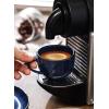 image:imagevicrays Ceramic Espresso Coffee Cups Set 4 oz Porcelain Espresso Cups with Saucers Spoons and Metal Stand for Tea Cafe Cappuccino Latte  Set of 6  BlueBlue