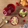 image:imagevicrays Ceramic Small Dessert Bowls Set  10 oz Set of 6 Microwave Oven and Dishwasher Safe for Rice Ice Cream Soup Snacks Cereal Side Dishes Kitchen Bowls Set Starry BlueCherry Red