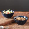 image:imagevicrays Ceramic Small Dessert Bowls Set  10 oz Set of 6 Microwave Oven and Dishwasher Safe for Rice Ice Cream Soup Snacks Cereal Side Dishes Kitchen Bowls Set Starry BlueBlue