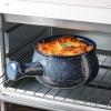 image:imagevicrays French Onion Soup Bowls With Handles 26 Ounce for Soup Chili Beef Stew Chip Resistant Dishwasher Microwave Safe Set of 4 RedBlue