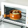 image:imagevicrays French Onion Soup Bowls With Handles 26 Ounce for Soup Chili Beef Stew Chip Resistant Dishwasher Microwave Safe Set of 4 RedBrown