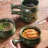 image:imagevicrays French Onion Soup Bowls With Handles 26 Ounce for Soup Chili Beef Stew Chip Resistant Dishwasher Microwave Safe Set of 4 RedGreen