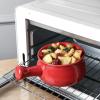 image:imagevicrays French Onion Soup Bowls With Handles 26 Ounce for Soup Chili Beef Stew Chip Resistant Dishwasher Microwave Safe Set of 4 RedRed