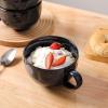 image:imagevicrays Jumbo Soup Mug Coffee Large  27 oz Ceramic Wide Oversized Extra Big Handle Bowls Latte Friends Mug Set Gaint Cereal Oatmeal Cappuccino Cup Set of 4  RedBlue
