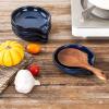 image:imageCeramic Spoon Ladle Rest Coffee  VICRAYS Kitchen Stove Spoon Holder Spatula Cooking Accessories Farmhouse Utensil Rest Stove Spatula Decor for Countertop  Dishwasher Safe 52 Inches Blue Set of 4