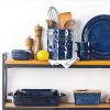 image:imageVicrays 2Piece Ceramic Kitchen Utensil Holder Butter Dish Keeper Container with Knife for Stove Top and Countertop
