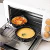 image:imagevicrays Ceramic Pie Pan for Baking  55 inch Small Pie Plates Deep Dish Round Pot Casserole Mini Serving Bowl Microwave Oven Safe for Dessert Apple Pie Cake Tart Pizza Set of 6  BlueBlack