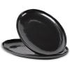 image:imagevicrays Serving Platter Ceramic Tray Plates Extra Large Oval 145 Inch Porcelain Dinner Plates Long Serving Dish Set Entertaining Party Restaurant Food Meat Sushi Fish Turkey PlatterBright Black