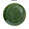 image:imagevicrays Ceramic Dinner Plates Set  Porcelain 10 Inch Flat Steak Pasta Pizza Plate Home Party Restaurant Plate Scratch Resistant Microwave Oven and Dishwasher Safe Set of 6 BlueGreenS