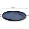 image:imagevicrays Serving Platter Ceramic Tray Plates Extra Large Oval 145 Inch Porcelain Dinner Plates Long Serving Dish Set Entertaining Party Restaurant Food Meat Sushi Fish Turkey PlatterBlue