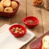 image:imagevicrays Ceramic Dipping Sauce Bowls  Small Charcuterie Dip Cups Cooking Prep Condiment Oil Dish Mini Tapas Plates for Soy Sushi Salsas Wasabi Appetizer Dessert  Set of 6 GreenRed