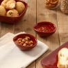 image:imagevicrays Ceramic Dipping Sauce Bowls  Small Charcuterie Dip Cups Cooking Prep Condiment Oil Dish Mini Tapas Plates for Soy Sushi Salsas Wasabi Appetizer Dessert  Set of 6 GreenCherry Red