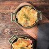 image:imagevicrays Ceramic Soup Bowls with Handles 24 Oz Porcelain Soup Crocks for French Onion Soup Cereal Beef Stew Chill Pasta Pot Pies Microwave and Oven Safe Set of 4 BlueGreen