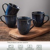 image:imagevicrays Coffee Mug Set 12 Ounce Set of 6 Ceramic Mug for Men Women Unique Glazed Mugs with Handle for Coffee Tea Milk Cocoa CerealYellowBlue