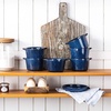 image:imageCreme Brulee Ramekins Ceramic Bowls  VICRAYS Mini Custard Cups 8 oz oven Safe Bowls Souffle Dishes for Baking Individual Casserole Dipping Sauce Set of 6 RedBlue
