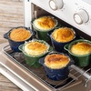 image:imageCreme Brulee Ramekins Ceramic Bowls  VICRAYS Mini Custard Cups 8 oz oven Safe Bowls Souffle Dishes for Baking Individual Casserole Dipping Sauce Set of 6 RedGreen